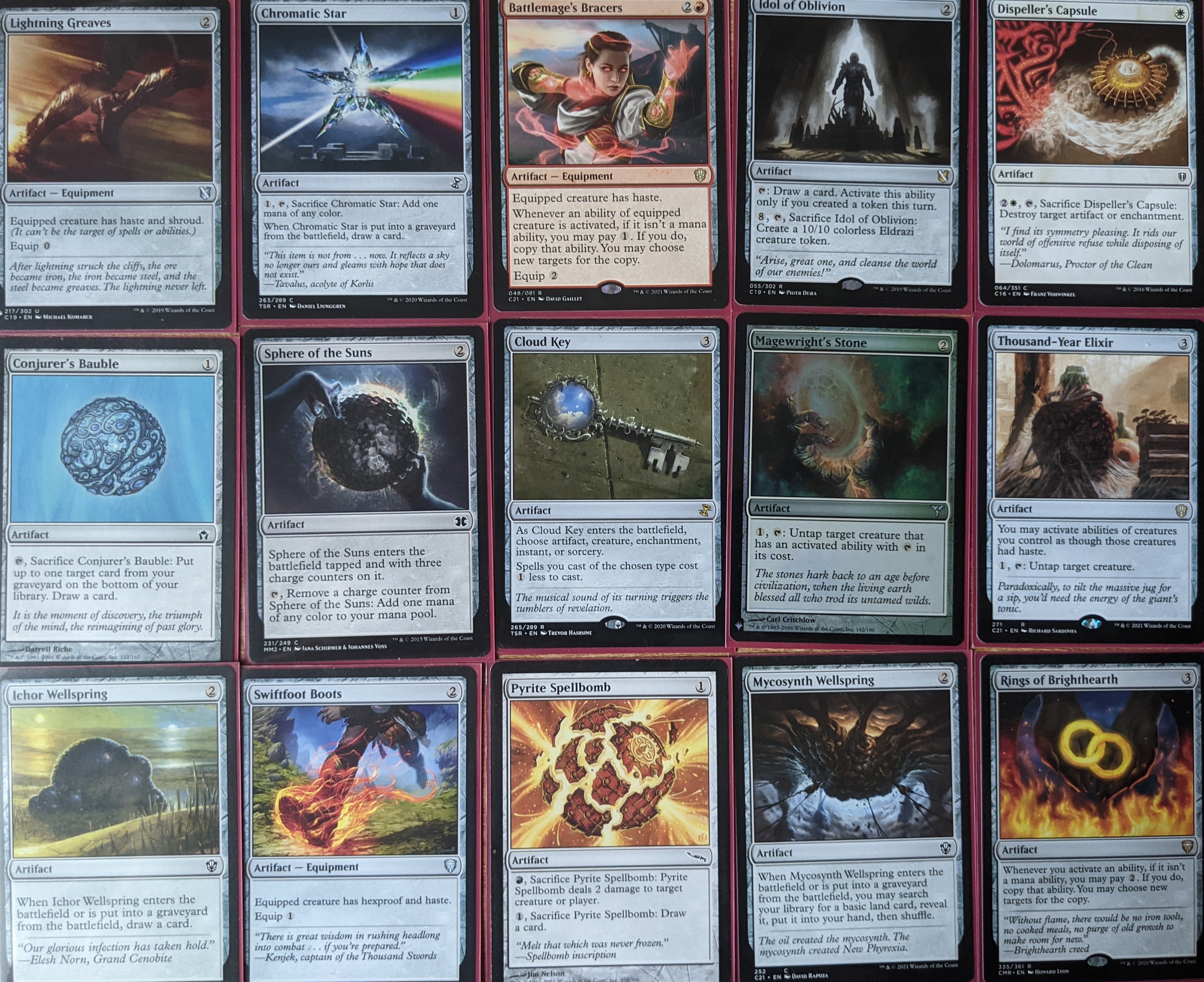 Osgir, the Reconstructor - Artifact EDH Deck (Custom 100 Card Commander Deck)